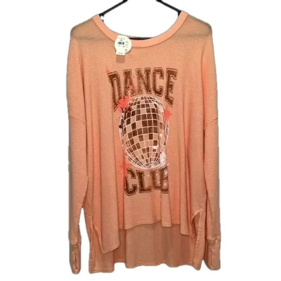 aerie Tops - NWT Offline by Aerie Dance Club thermal type long sleeved high low top ribbed